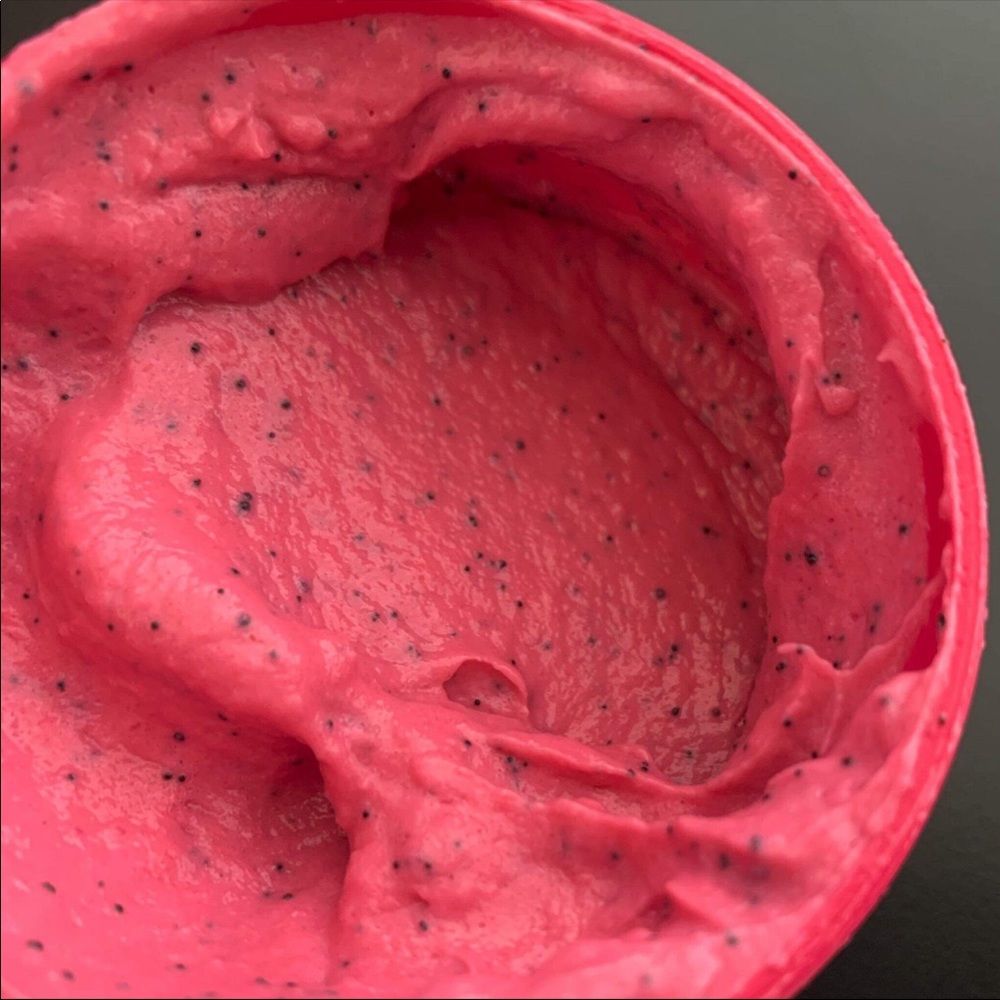 Pink kimono body scrub